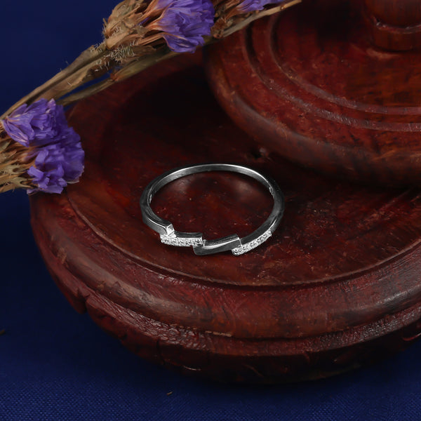 925 SILVER CROSS RING