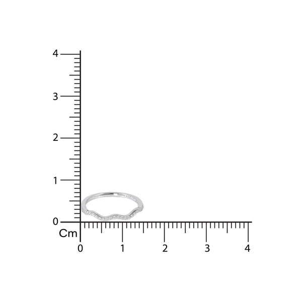 925 SILVER RIPPLE RING