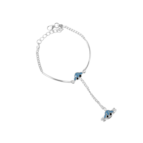 Blue Puppy Baby Adjustable Bracelet