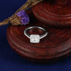 925 SILVER CUSHION SHAPED RING