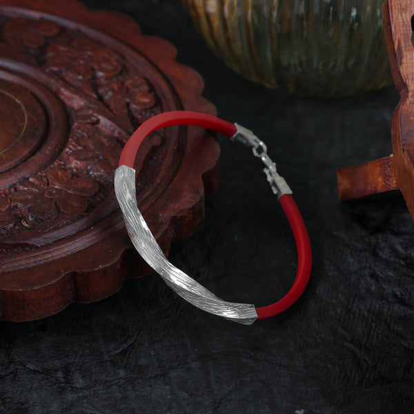 Crimson Curve Bracelet