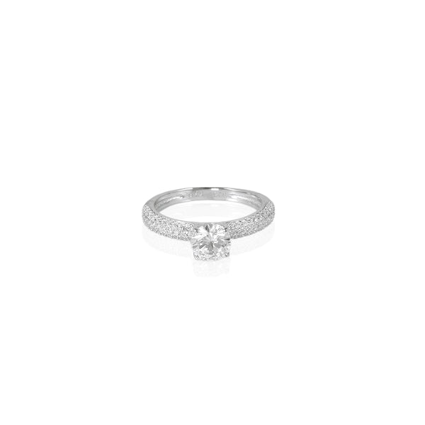 925 SILVER SOLITAIRE RING