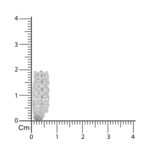 Aura Mini Diamond Hoop Earrings