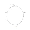 Lightweight silver Anklet swith Exclusive Design