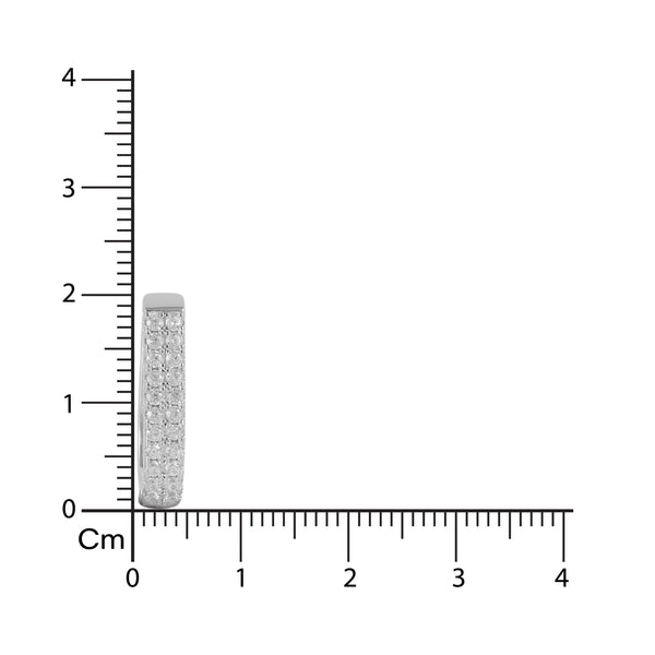 Rosé Lumière Diamond Hoops