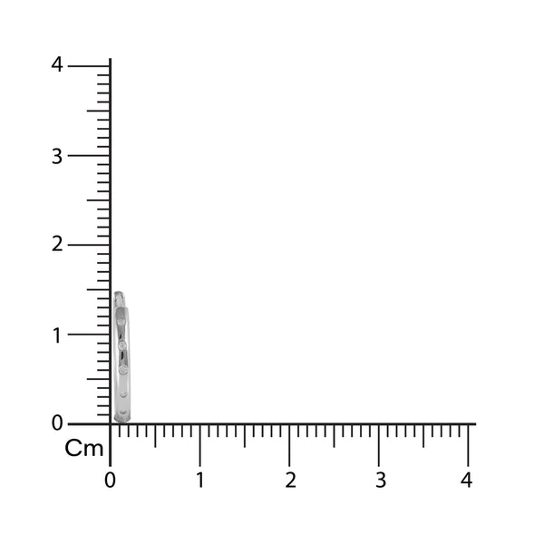 Stellar Dot Diamond Hoops