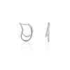 Luna Curve Diamond Earrings