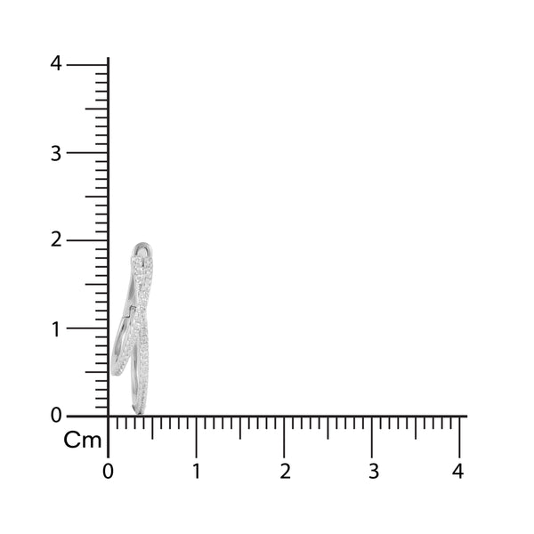 Luna Curve Diamond Earrings