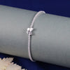 925 SILVER TENNIS BUTTERFLY BRACELET