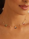 Colorful Butterfly Charms Necklace