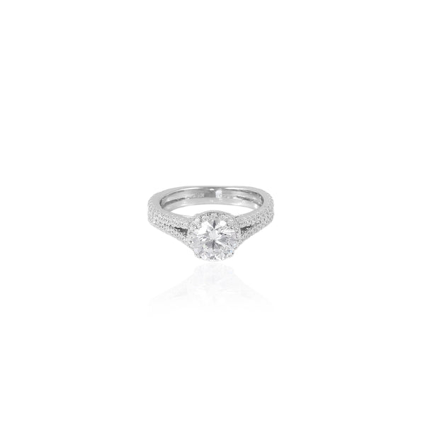 925 SILVER SOLITAIRE RING