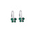 EMERALD BUTTERFLY EARRINGS