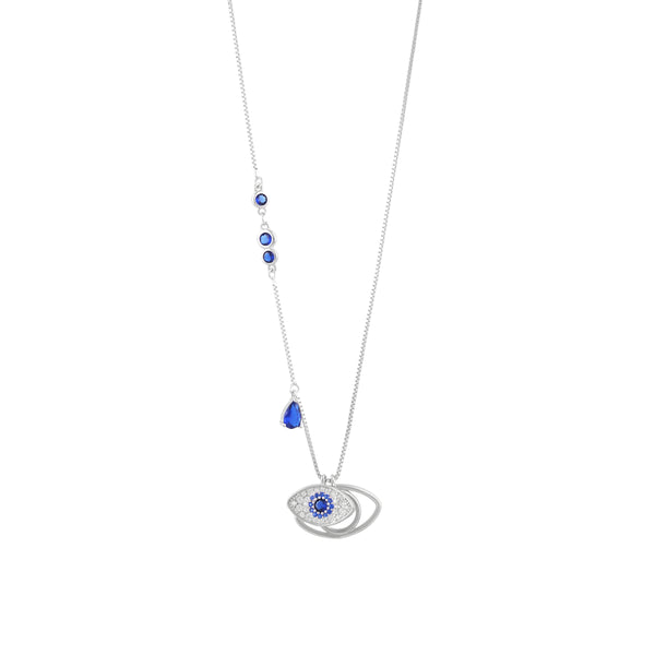 BLUE EYE ELEGANCE NECKLACE