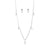 DIAMOND BAR ELEGANCE NECKLACE SET