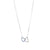 INTERLOCKING HEARTS NECKLACE