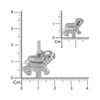 925 SILVER ELEPHANT PENDANT SET