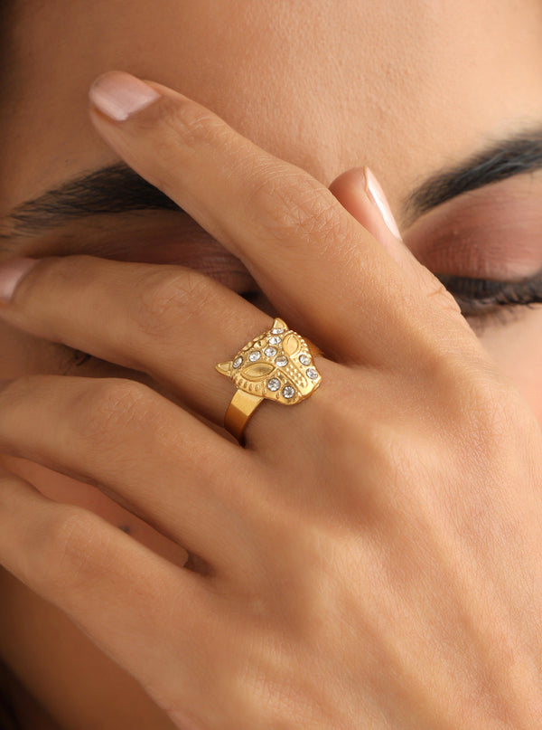 Inaya Panther Ring