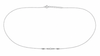 Minimal Beaded Silver Waist Chain