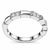 Modern Geometric Moissanite Accent Band Ring