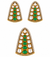 Emerald Green Moissanite Pendant & Earring Set in 92.5 Silver