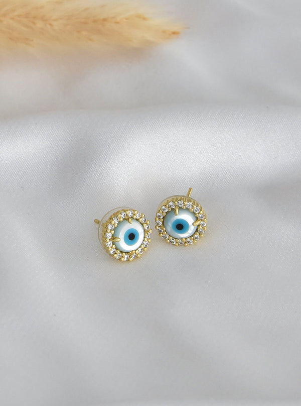 Amore Evil Eye Stud