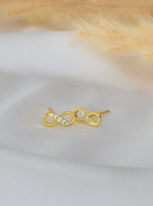 Infinity Stud Earrings