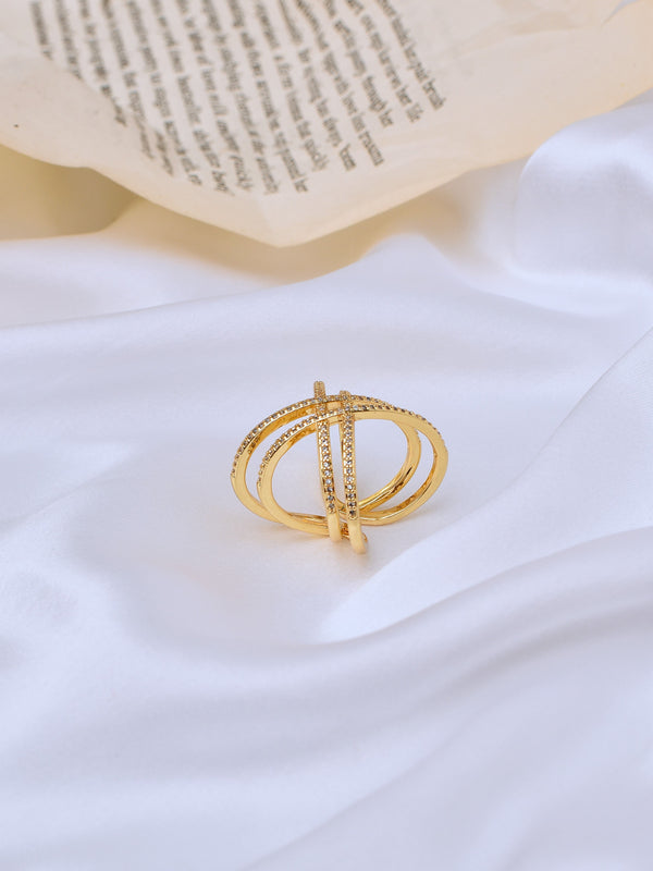 Criss-Cross Ring