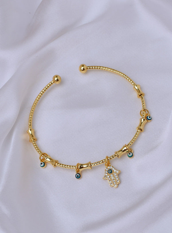 Klissaa Hamsa Cuff Bangle