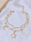 Dora Stars & Moon Charms Bracelet
