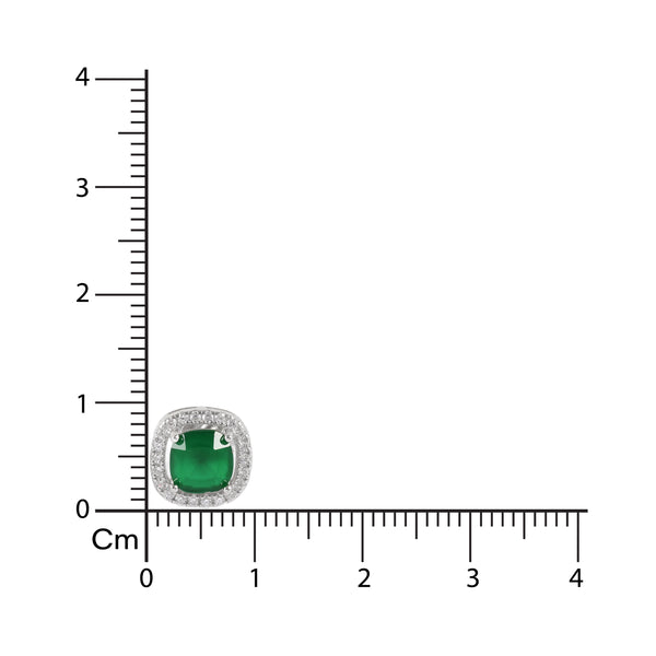 925 SILVER GREEN TOPS