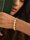Sunshine Pearl Cuff Bangle