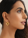 Hollow Heart Earrings