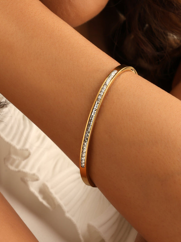 Evelyn Diamond Bangle