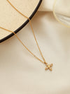 Four Leaf Clover Necklace-White