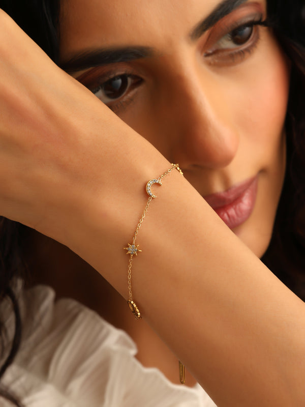 Star & Moon Bracelet