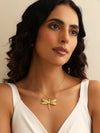 Dragonfly Steel Necklace