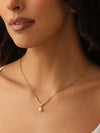 Twisted Pearl Pendant Necklace