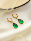 Elegant Emerald Drops