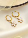 Five Petal Drop Earrings