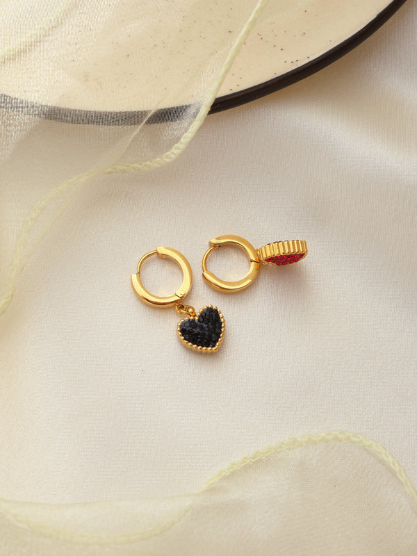 Twin Color Adorable Hearts