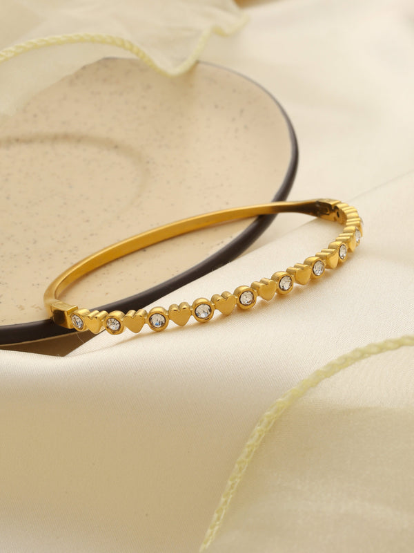 Charlotte Heart Bangle