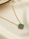 Green Clover Necklace