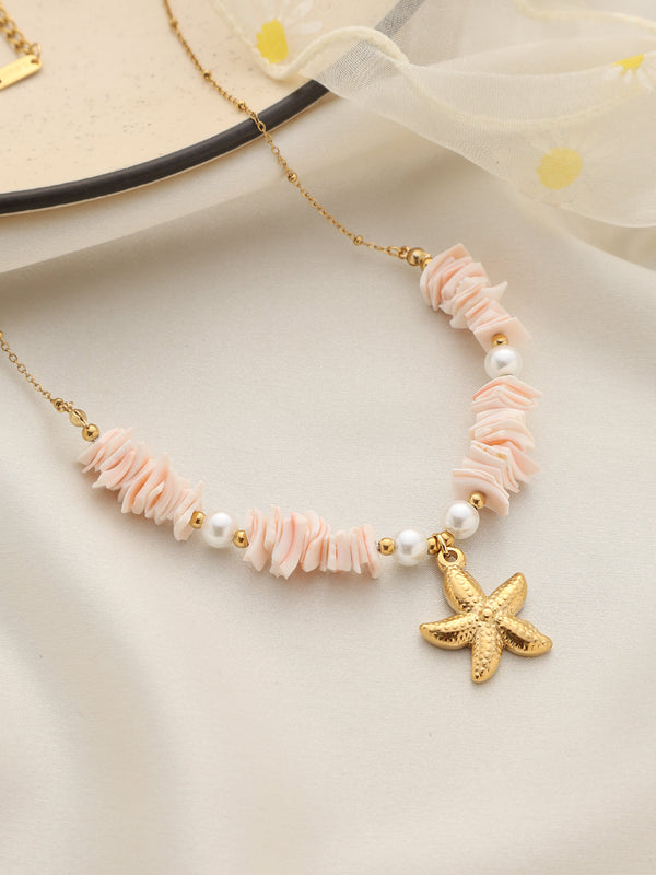 Boho-Chic Starfish Necklace