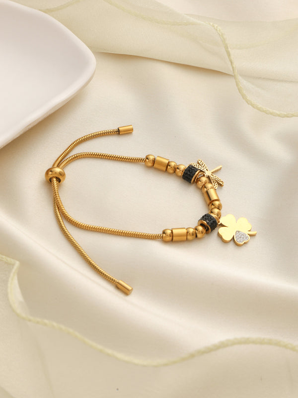 Clover-Dragonfly Pandora Bracelet