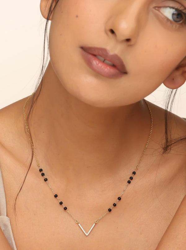 Delta V MangalSutra Necklace