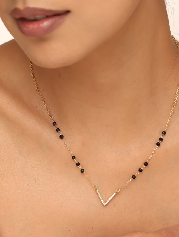 Delta V MangalSutra Necklace
