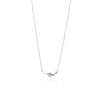 Silver Dolphin Pearl Necklace