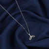 Silver Mermaid Tail Necklace