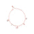925 SILVER WHIMSICAL CHARM BRACELET ROSE GOLD