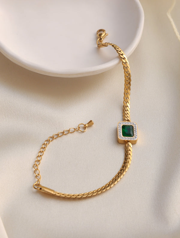 Everyday Emerald Bracelet